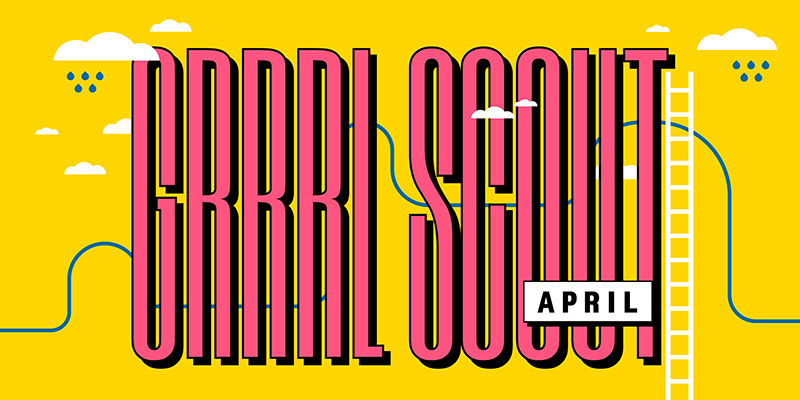 GRRRL SCOUT APRIL QUEER DANCE PARTY featuring DJ Queen Duin Saturday, April 9 The Hook