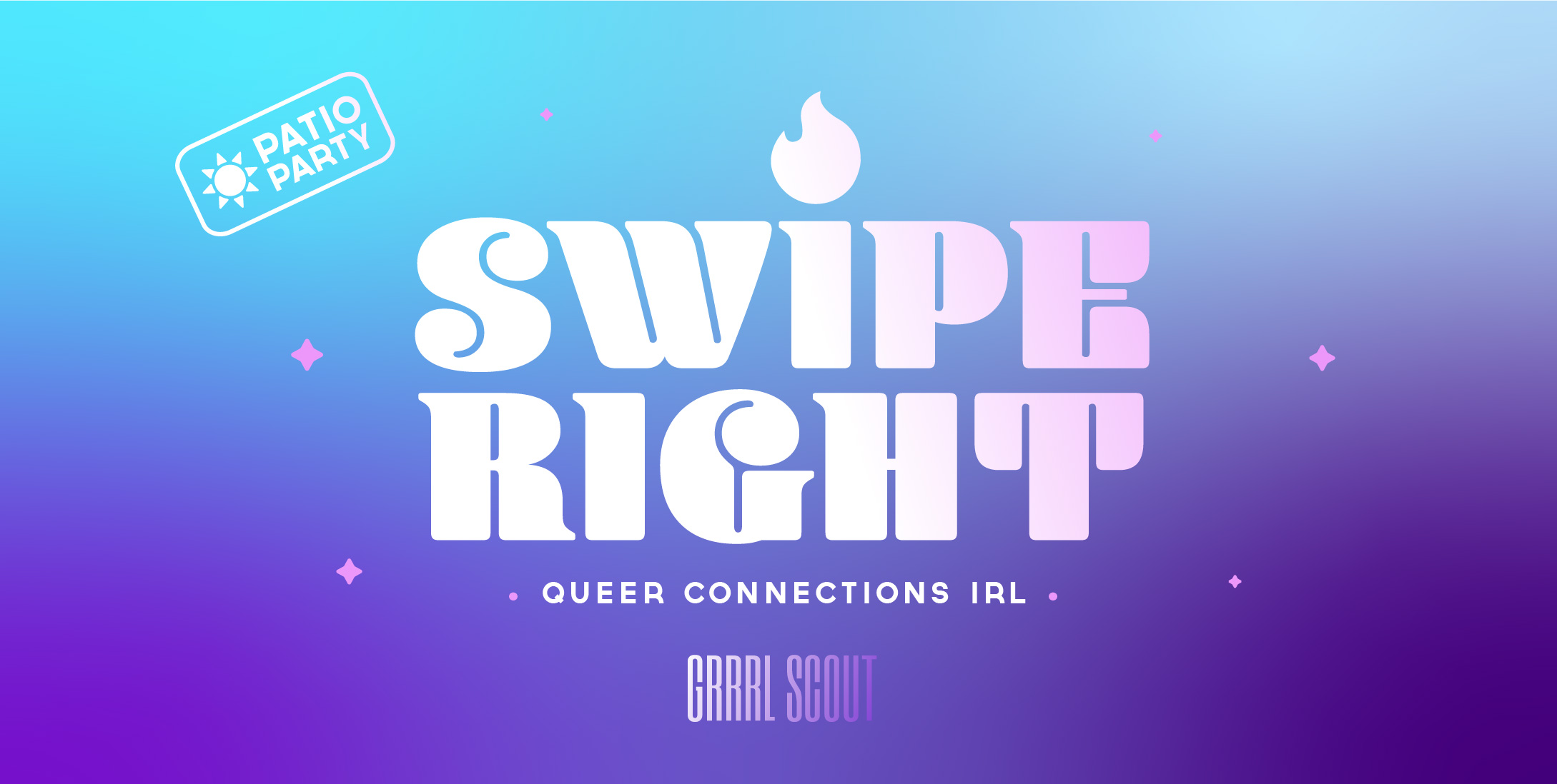Swipe Right - Queer Connections IRL PATIO PARTY EDITION Date: 6/22/2022 (Wednesday) Time: 7:00 p.m. – 11:00 p.m. Parking: Street parking Tickets: 21+ Event/Limited Tickets Available $10 + Fees (Early Bird) $15 + Fees (Advance) $20 + Fees (Day of) Entrance: Patio Entrance (Minnehaha Ave) Music: DJ Mommy Long Legs 7:00 p.m. - 10:00 p.m. Dancing (Body Movin) 10:00 p.m. - 11:00 p.m. Wine Down (Smooth Jams ) Features: Outdoor Bars Music/Dancing Patio Vibes (Partial Covered) Outdoor Games Taco Truck